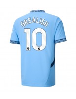 Manchester City Jack Grealish #10 Kotipaita 2024-25 Lyhythihainen